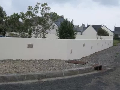 Mur de clôture